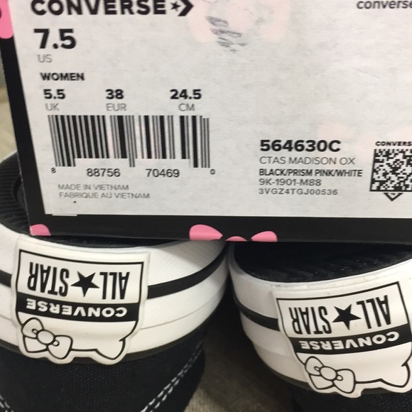 Converse CTAS Madison OX black/prism pie/white - Picture 8 of 8